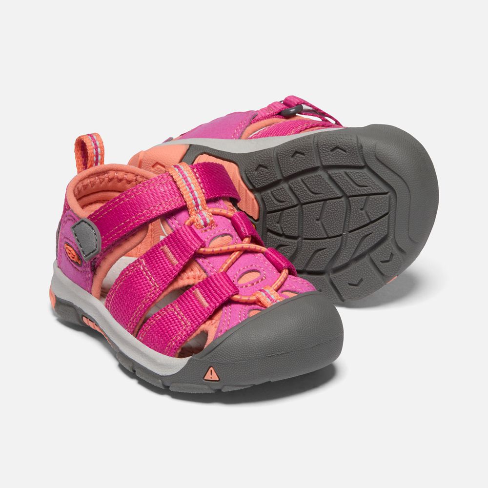 Sandales Keen Enfant Rose/Corail | Newport H2 | MIQXT-0514